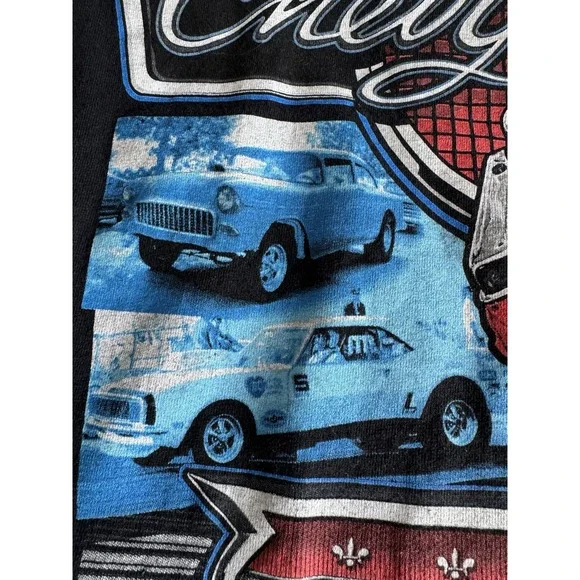 Chevy Racing NHRA T Shirt XL Black - Picture 9 of 10